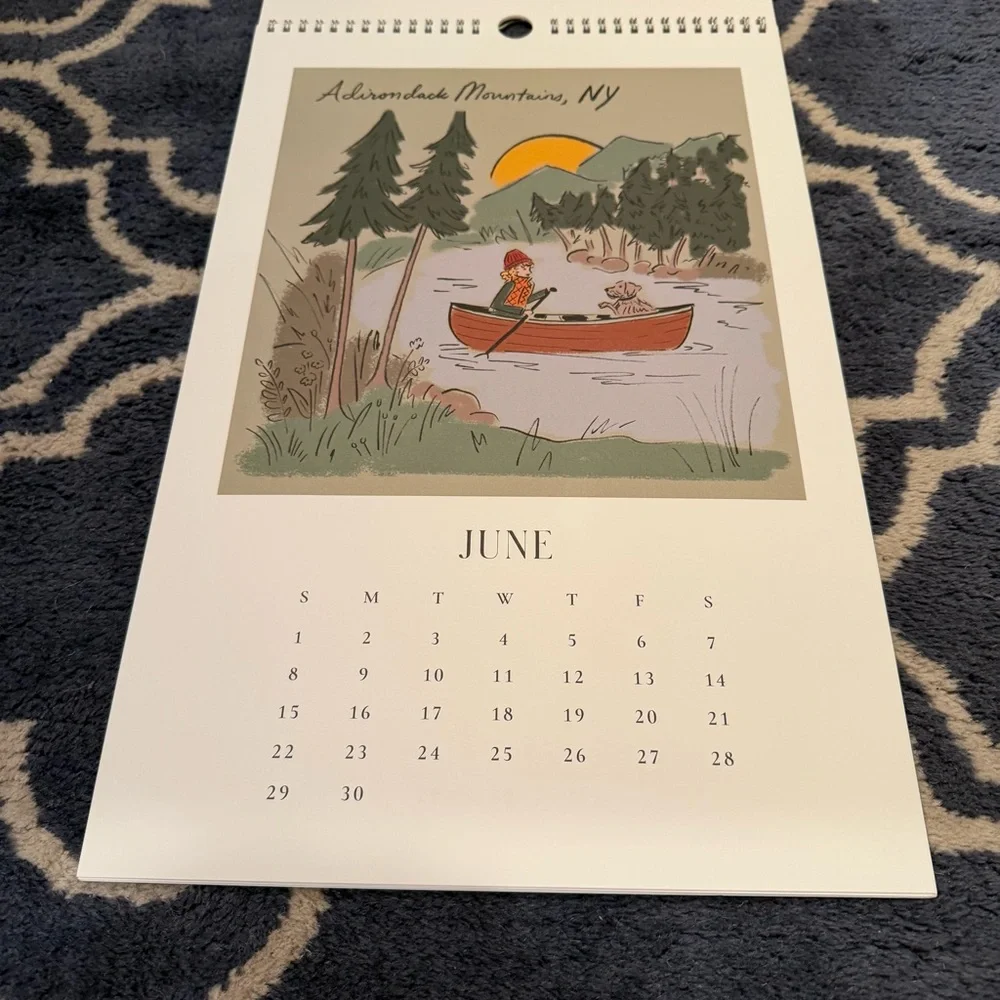 Rifle Paper Co. Travel Sketchbook Calendar